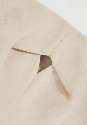 Reiss REGULAR FIT  - Vapaa-ajan mekko - stone neutral