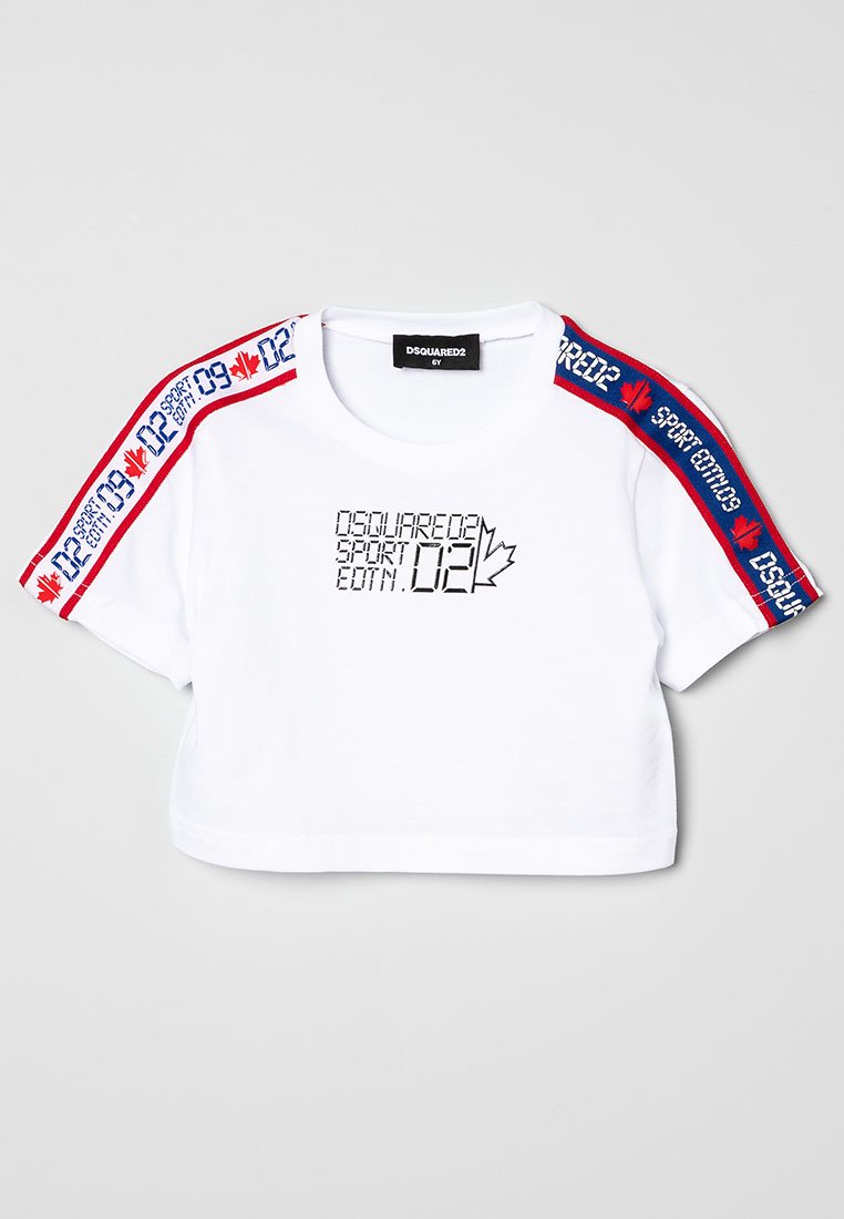 Dsquared2 T-shirt print wit Dsquared2 T-shirt print wit