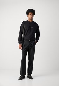 Scotch & Soda CORE LOGO FRONT CHEST - Felpa - black