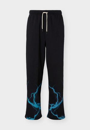 Nike Performance, Παντελόνι φόρμας - black/light current blue/pale ivory