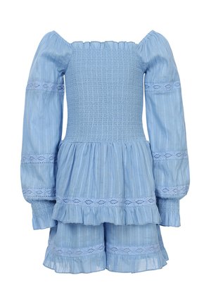 BOHO SHORT SKY - Jurk - blauw