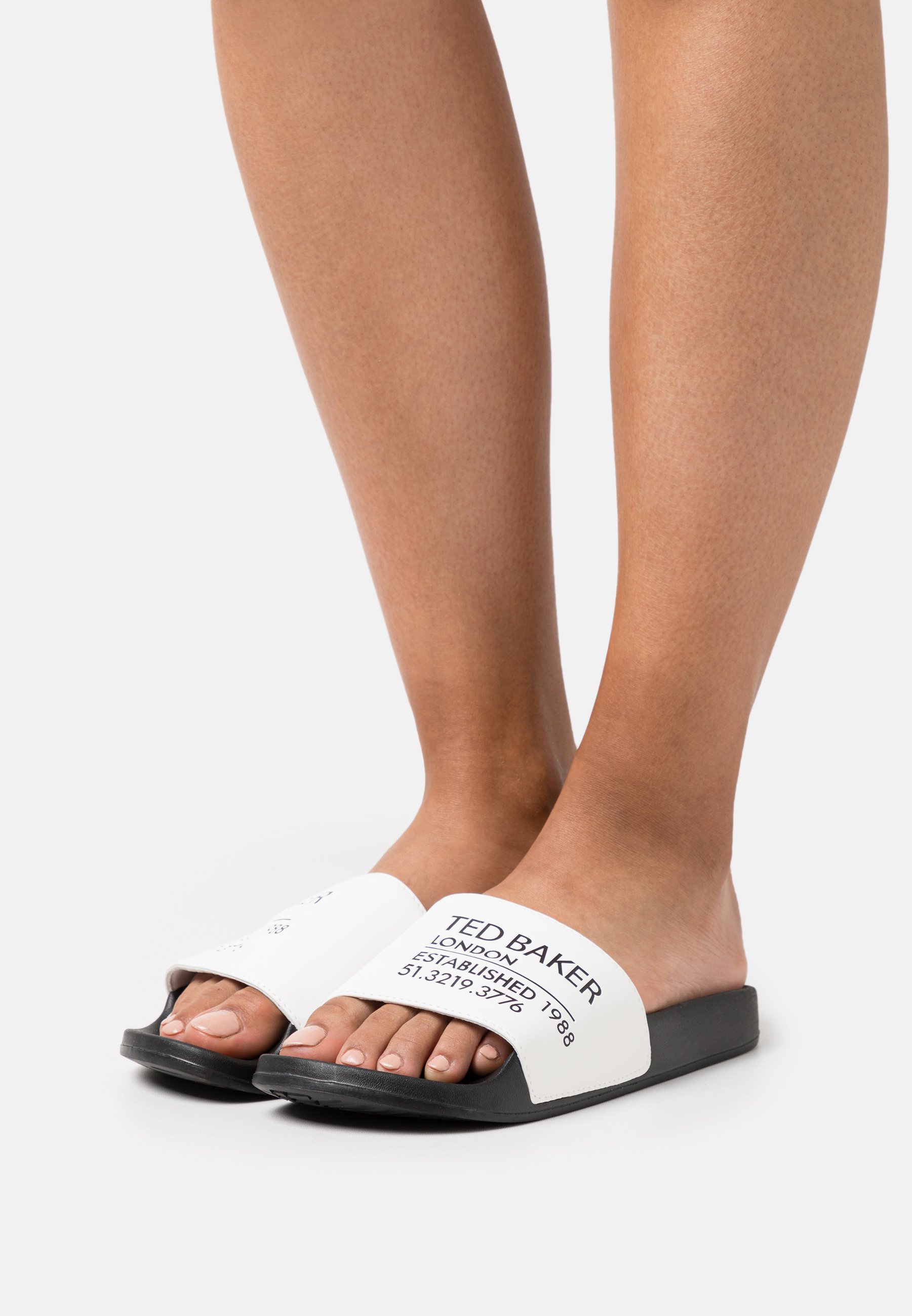ted baker white sliders