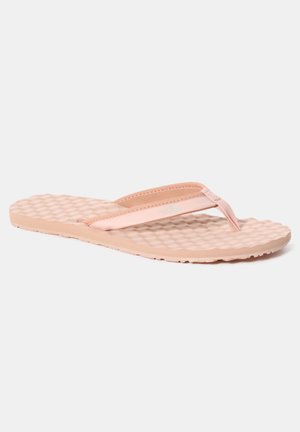 The North Face BASE CAMP MINI - Teensandalen - cafecreme/eveningsandpink