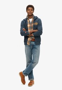 Superdry Zip-up sweatshirt - lauren navy