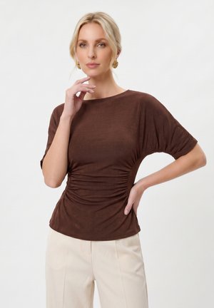 Anna Field by Zalando, Βασικό μπλουζάκι - brown