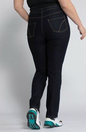 Ulla Popken Jean droit - blue-black denim