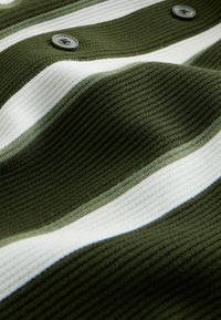 REGULAR FIT - TEXTURED STRIPE - Cămașă - olive green