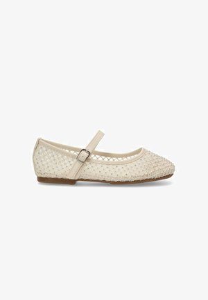 Luna Collection, Bailarinas con hebilla - beige
