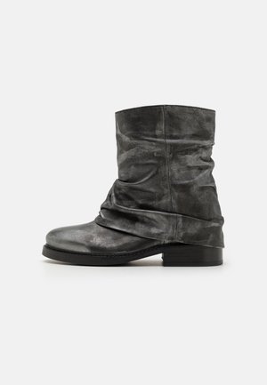 NEW-TOUGH - Cowboy-/Bikerstiefelette - gunmetal/black