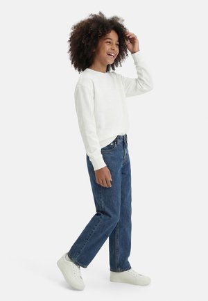 JJIALEX JJORIGINAL - Jean boyfriend - blue denim