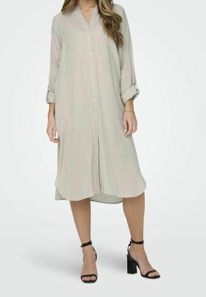 Vestido camisero - off-white