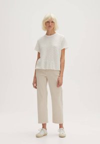 OPUS Daily A T-Shirt Basic Donna - Spalline Sottili, Colore Avorio (Milk 1004), Taglia 44 - 2