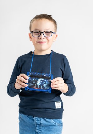 BRUSTBEUTEL ROBOTER - Cross body bag - schwarz