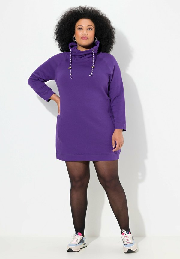 LANGARM TASCHEN - Freizeitkleid - deep violet