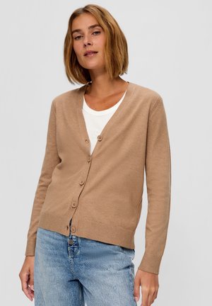 s.Oliver, Strickjacke - sandstein