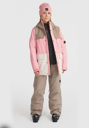 UTILITY PRO HYBRID - Ski jacket - genuine pink colour block