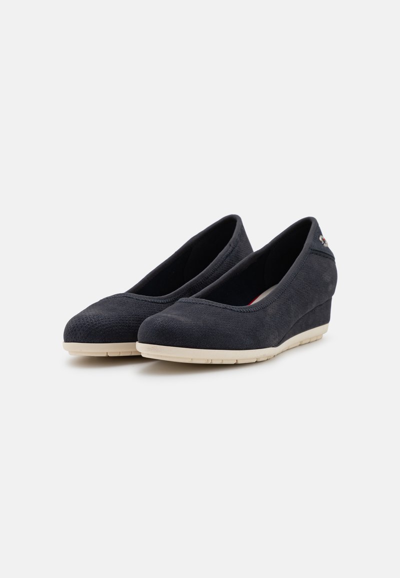 Damen Klassische Pumps | s.Oliver Keilpumps navy/blau - HE93172 Damen Klassische Pumps | s.Oliver Keilpumps navy/blau - HE93172