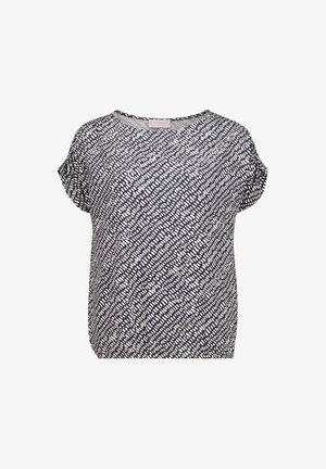 Betty Barclay, BETTY BARCLAY MIT GUMMIZUG PRINTSHIRT - T-shirt imprimé - dark blue beige