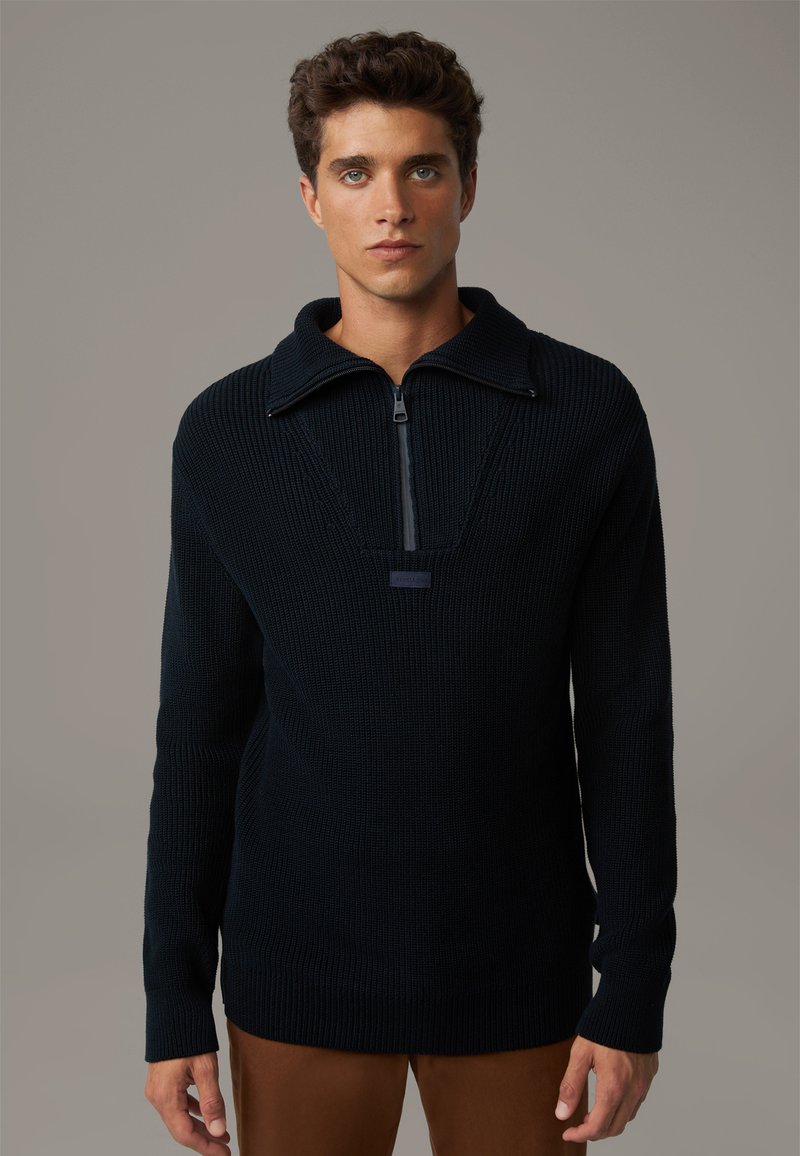 Strellson TROYER ARTEM - Strickpullover - navy