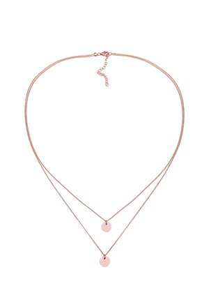 Elli LAYER LOOK BASIC - Collar - rose gold-coloured