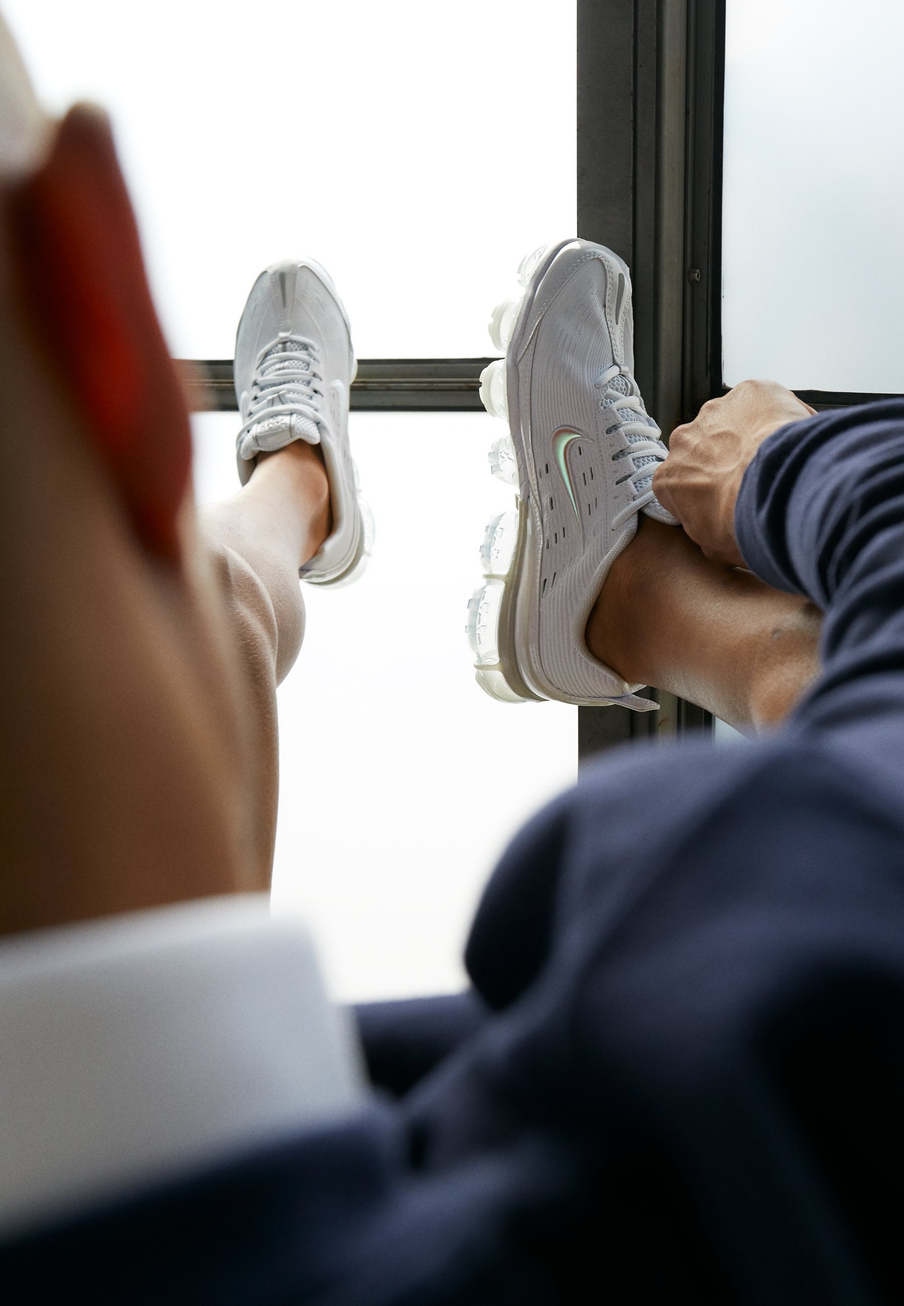 Nike Sportswear AIR VAPORMAX 360 - Zapatillas - white/reflect  silver/black/metallic silver/blanco - Zalando.es