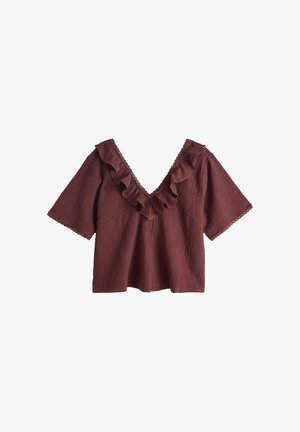 Laura Ashley, Bluse - berry red