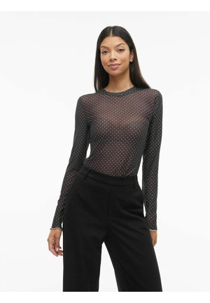 Långärmad tröja - black