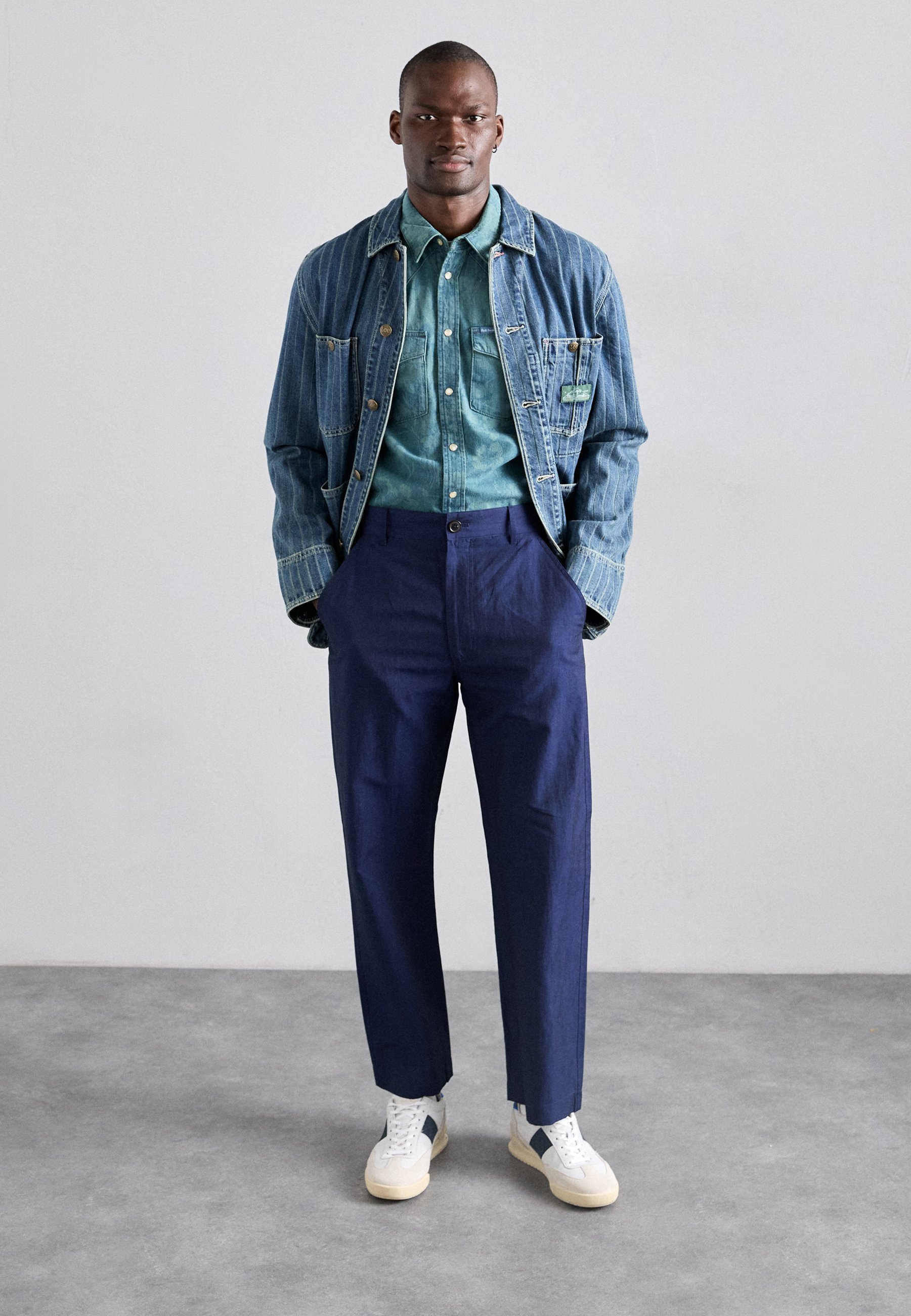 Paul Smith CHORE JACKET - Denim jacket - medium base/blue denim