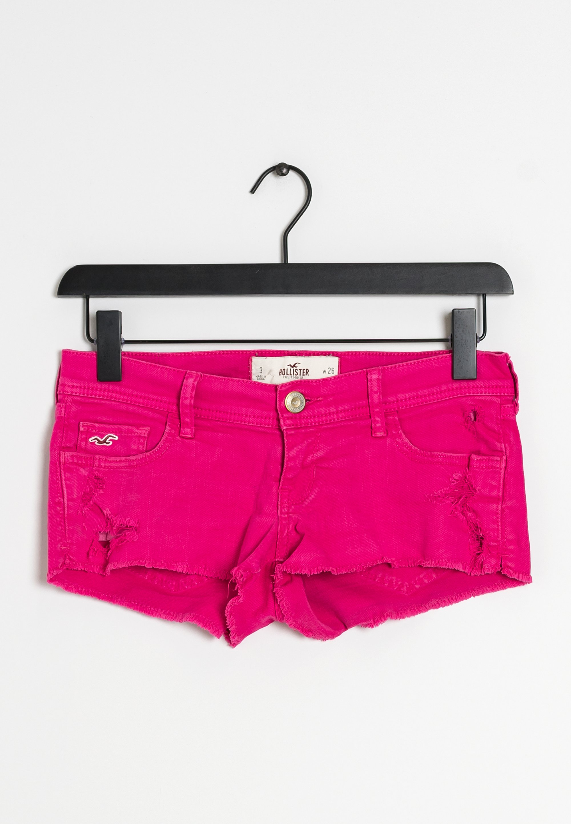 Hollister Denim shorts pink (Pre-owned) Zalando