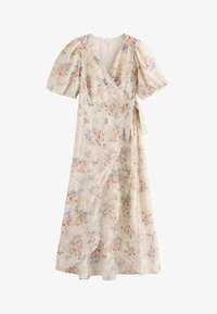 Geselecteerd, pink floral embroidery