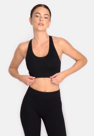 SEAMLESS MOLDED CUP  - Top - black