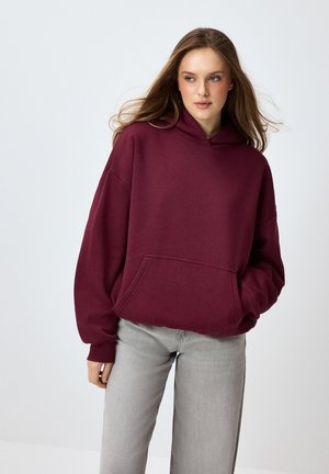 House, SWEATSHIRT - Hoodie - maroon