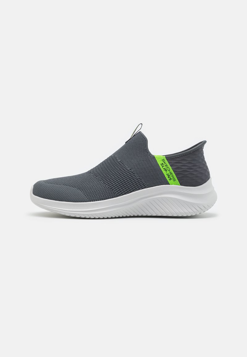 Skechers Sport ULTRA FLEX 3.0 - Sapatos sem atacadores - charcoal/lime