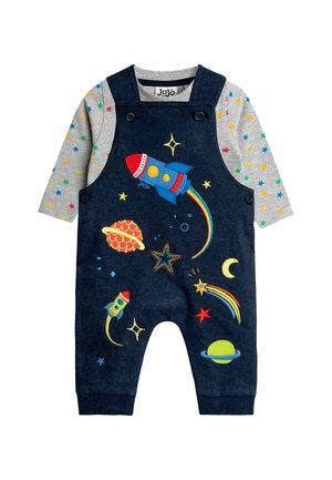SET - Salopete - navy blue space