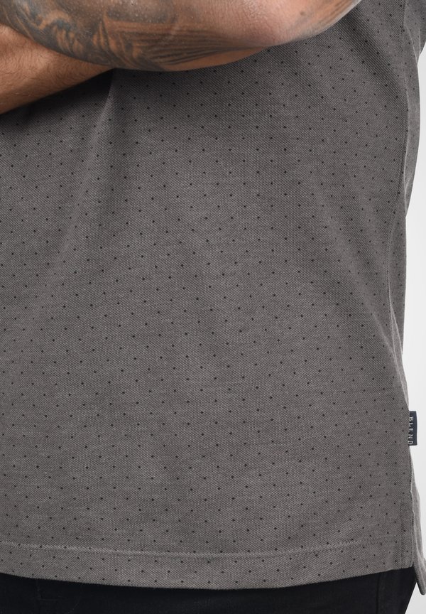 BHALARON - Polo shirt - pewter mix2