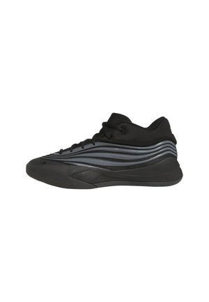 DAME X - Scarpe da basket - core black iron metallic lucid blue