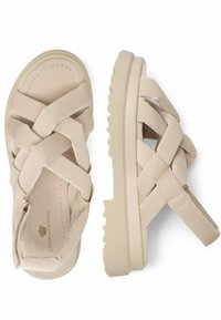 Keddo Plateausandaler - beige