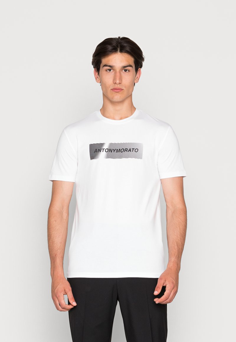Antony Morato White Cotton Turtleneck main image 0
