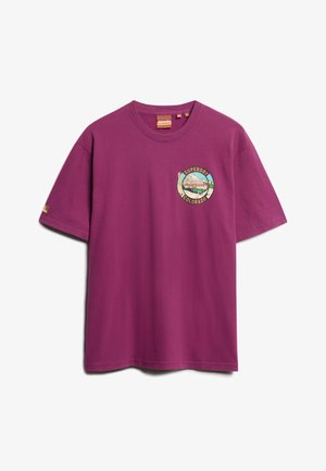 Superdry & Co, - T-shirt z nadrukiem
