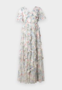 HYDRANGEA RUFFLE ANKLE GOWN - Pidulikud riided - light blue