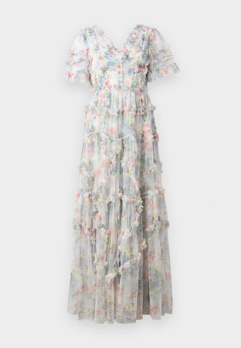 Needle & Thread HYDRANGEA RUFFLE ANKLE GOWN - Robe de cocktail - light ...