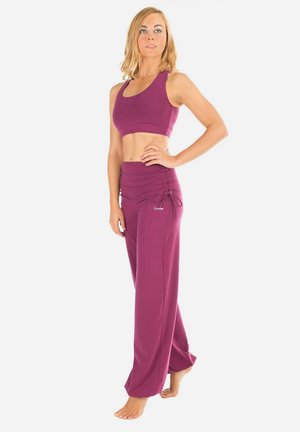 Tracksuit bottoms - berry love