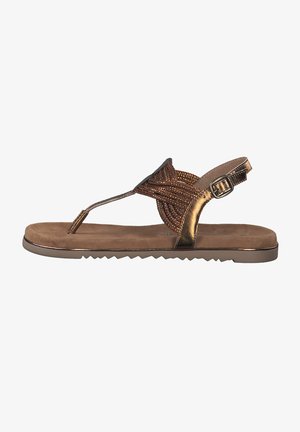 Marco Tozzi Sandales tongs - bronce comb
