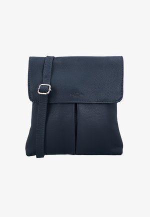 Gusti Leder VEHA - Soma ar siksnu pāri ķermenim - blau