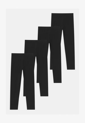 4 PACK - Leggings - Hosen - black