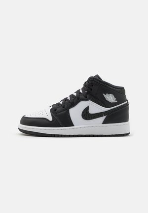 AIR JORDAN 1 MID SE UNISEX - Scarpe da basket - black/white