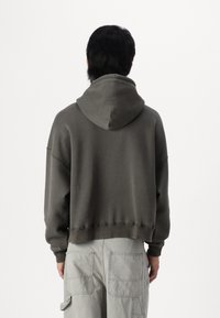 Abercrombie & Fitch CROPPED VINTAGE  - Sweatshirt com capuz - chimera acid wash