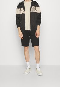 KARL LAGERFELD Sudadera con cremallera - black
