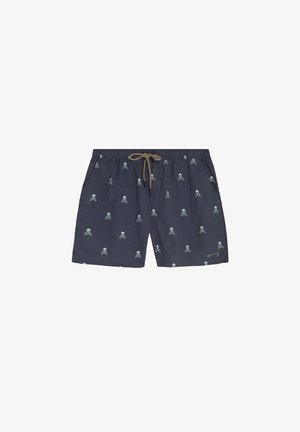 Scalpers, SCALPERS CLASSIC SKULL SWIMSUIT - Shorts da mare - navy