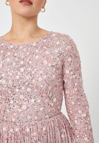 Maryisa Maxi-jurk - frosted pink